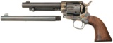 U.S. Artillery Style Model Colt SAA Revolver w/ Extra Barrel