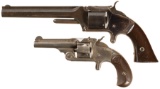 Two Antique Smith & Wesson Revolvers