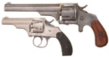 Two Merwin, Hulbert & Co. Antique Revolvers
