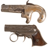 Two Antique Pocket Pistols