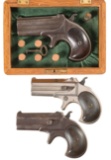 Three Remington Model 95 Over/Under Derringers