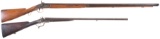 Two Antique Smoothbore Long Guns