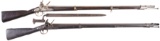 Two U.S. Model 1816 Flintlock Muskets