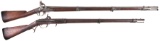 Two Percussion Conversion U.S. Martial Long Guns