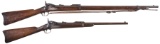 Two U.S. Springfield Trapdoor Long Guns