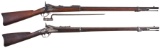Two U.S. Springfield Trapdoor Rifles
