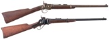 Two Civil War Breech Loading Carbines