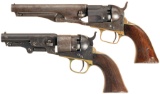 Two Colt Pocket Series Percussion Revolvers