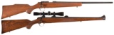 Two Kimber Bolt Action Rifles