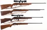 Four Sporting Rifles