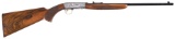 Engraved Browning 22 Takedown Semi-Automatic Rifle