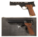 Two High Standard Semi-Automatic Pistols