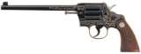 Engraved Colt Camp Perry Model Single Shot Target Pistol