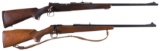 Two Bolt Action Rifles