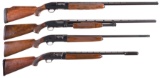 Four Winchester Shotguns