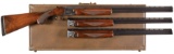 Winchester Model 101 Over/Under Skeet Shotgun Three Barrel Set