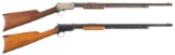 Two Winchester Slide Action Rifles