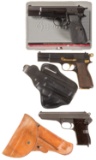 Three Semi-Automatic Pistols