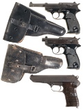 Three European Semi-Automatic Pistols