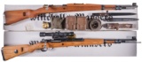 Two Boxed European Military Mauser Bolt Action Rifles