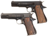 Two Star Semi-Automatic Pistols