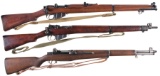 Three Military Rifles