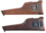 Two Inglis High Power Shoulder Stocks