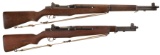 Two M1 Garand Semi-Automatic Rifles
