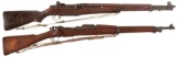 Two U.S. Military Rifles