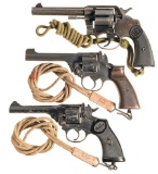 Three Double Action Revolvers