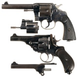 Two Double Action Revolvers