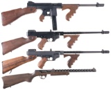 Four Semi-Automatic Carbines