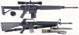 Two Bushmaster Semi-Automatic Rifles