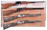 Four Boxed Marlin Lever Action Long Guns