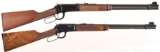 Two Winchester Lever Action Carbines