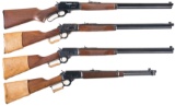 Four Marlin Lever Action Rifles