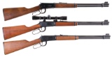 Three Winchester Model 94 Carbines