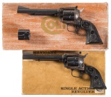 Two Boxed Colt Single Action Revolvers