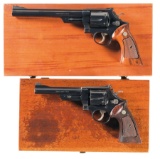 Two Smith & Wesson Double Action Revolvers