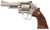 Engraved Smith & Wesson Model 66-1 Double action Revolver