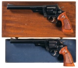 Two Smith & Wesson Model 27-2 Double Action Revolvers