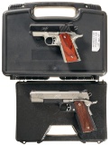 Two Cased Kimber Semi-Automatic Pistols