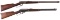 Two Marlin Lever Action Rifles -A) Marlin Model 1897 Rifle