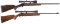 Two Scoped Browning Sporting Rifles
