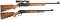 Two Browning Rifles