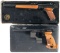 Two German Rimfire Semi-Automatic Pistols