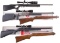 Three Ruger Model 10/22 Carbines with Scopes