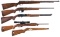 Four Semi-Automatic Rifles