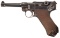 DWM Model 1914 Military Luger Semi-Automatic Pistol