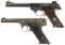 Two U.S. High Standard Pistols